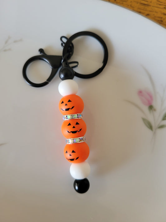 Pumpkin Patch Birthday Keychain